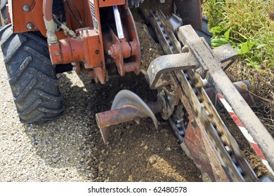 149 Track trencher machine Images, Stock Photos & Vectors | Shutterstock