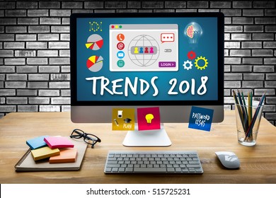 TRENDS 2018 New Year Business Innovation Technology