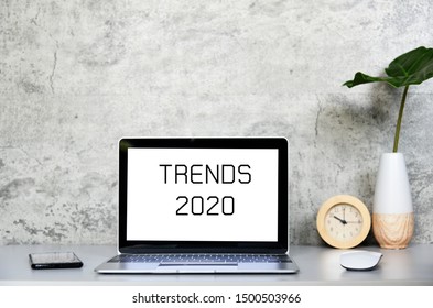 TRENDS 2020 Business Concept.minimal Style