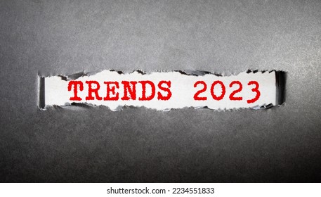 Trends 2023. Cubes form words Trends 2023. Business concept of trends in 2023. - Shutterstock ID 2234551833