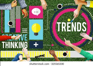 Trends Fashion Marketing Contemporary Trending Concept