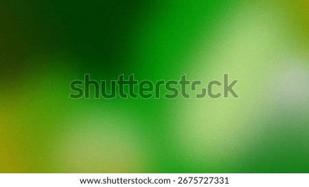 A trendy abstract background with a grainy gradient texture. A soft, blurry blend of black, green, and olive with a luminous white glow. A modern, noisy luminous wallpaper for posters and web design.