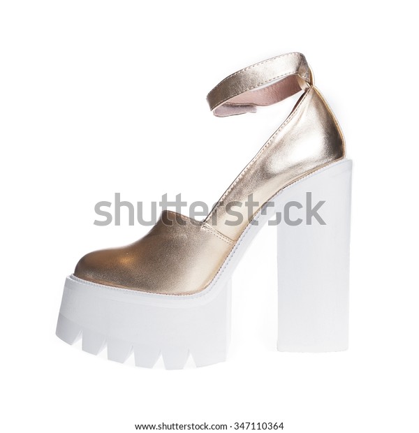 trendy platform heels