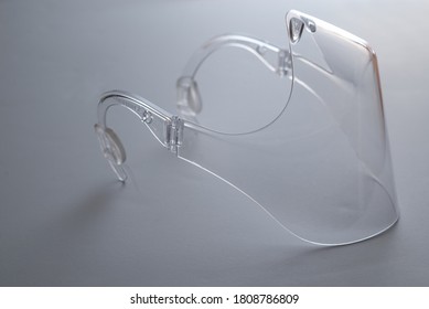 Trenton, MO / United States Of America - September 4th, 2020 : Claritymask Face Mask Made Of Clear Plastic, Allows People To See Your Facial Expression While Minimizing Airborne Particles For Safety.