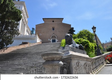 Treps from piazza Venezia to Santa Maria Aracoeli - Rome