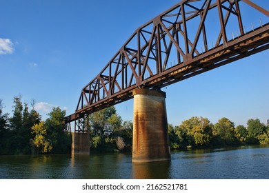 Trestle bridge over the Black Warrior River