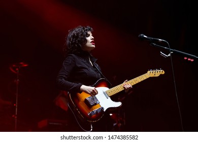 Treviso, Italy, 31 July 2019, Anna Calvi Live Suoni Di Marca Treviso