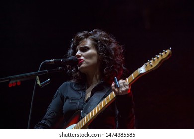 Treviso, Italy, 31 July 2019, Anna Calvi Live Suoni Di Marca Treviso