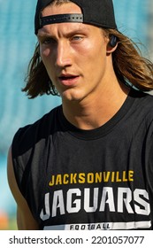 Trevor Lawrence Jacksonville, Florida USA August 20 2022 NFL Pittsburgh Steelers Vs Jacksonville Jagaurs