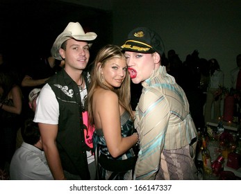 Trevor Raines, Fergie, Richie Rich At TAB Energy Drink Launch Party, Drive-In Studios, New York, NY, February 02, 2006