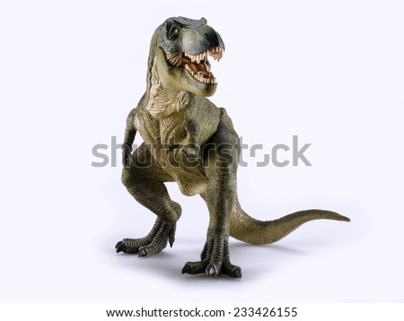 Trex isolated on white