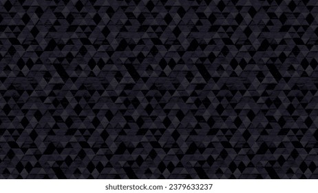 triangle pattern black for paper template design and texture background