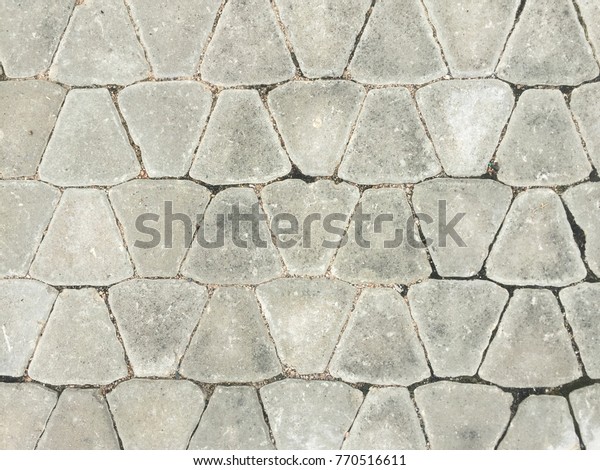 Triangle Shape Concrete Blocks Stock Photo Edit Now 770516611