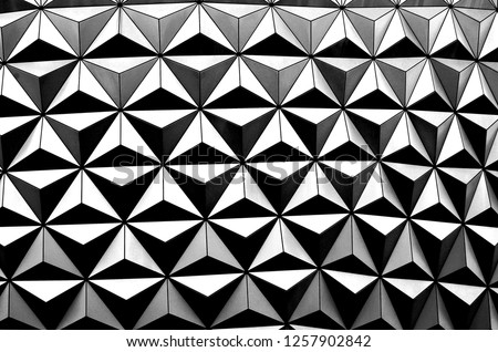 triangle texture in architeture