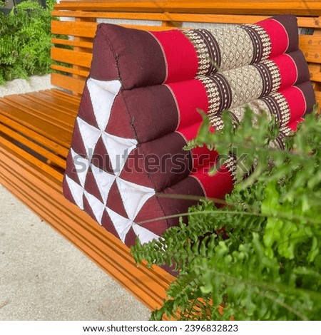 Triangular pillow, Thai traditional-styled pillow
