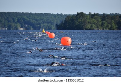 Triathlon Open Water Swimming