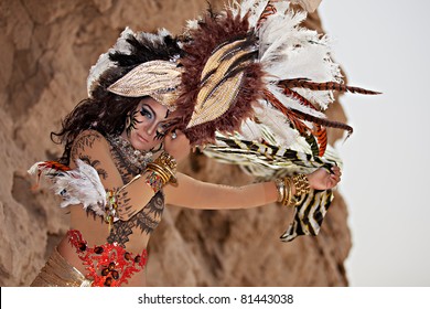 tribal body paint art photography