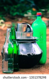 Tribal Rice Beer (handia), A Fermented Alcoholic Beverage.