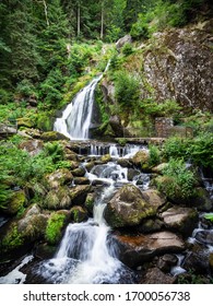 Triberg Waterfall In The Black Forest