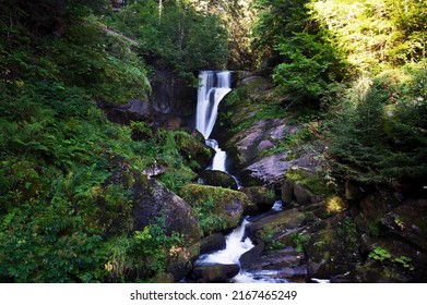 The Triberg Waterfall In The Black Forest 