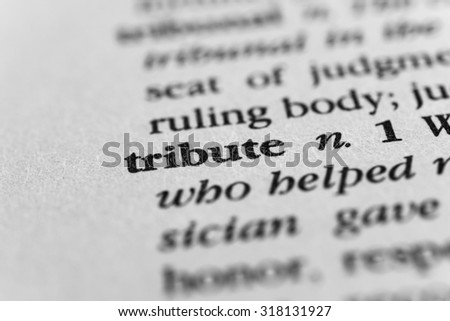 Tribute