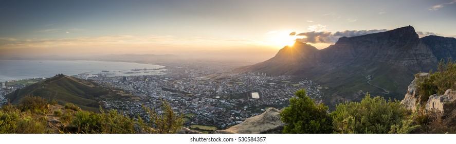 It was a tricky hike with a couple of colleagues to the top of Lions Head in Cape town. It was also dark during our ascent, but the resulting view and sunrise were spectacular.