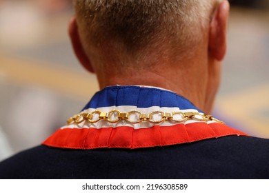 The Tricolor Sash Of The Mayor. France. 