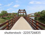 The Tridge, a unique three way bridge in Michigan