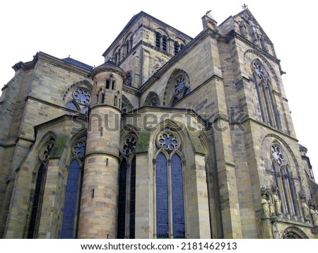 Trier Cathedral of St. Peter, Romanesque style, the oldest cathedral in Germany