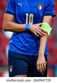 Trieste, Italy, September 17, 2021, Cristiana Girelli (Italy) during FIFA World Cup Women#39;s World Cup 2023 Qualifiers - Italy vs Moldova