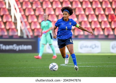 Trieste, Italy, September 17, 2021, Sara Gama (Italy) during FIFA World Cup Women#39;s World Cup 2023 Qualifiers - Italy vs Moldova