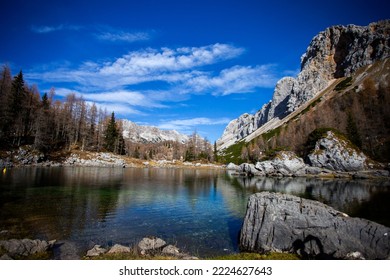 Triglav Lakes Landscape In Slovenia