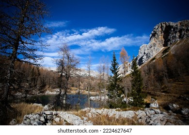 Triglav Lakes Landscape In Slovenia