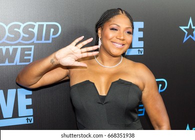 Trina Braxton Arrives On The RedCarpet Gossip Best Dressed List Awards On June 27, 2017 In Atlanta Georgia At The W Midtown's Lounge, Elevate 