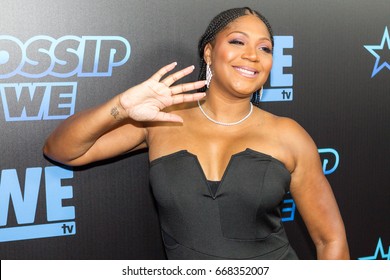 Trina Braxton Arrives On The RedCarpet Gossip Best Dressed List Awards On June 27, 2017 In Atlanta Georgia At The W Midtown's Lounge, Elevate 