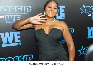 Trina Braxton Arrives On The RedCarpet Gossip Best Dressed List Awards On June 27, 2017 In Atlanta Georgia At The W Midtown's Lounge, Elevate 