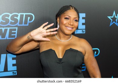 Trina Braxton Arrives On The RedCarpet Gossip Best Dressed List Awards On June 27, 2017 In Atlanta Georgia At The W Midtown's Lounge, Elevate 