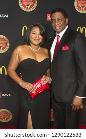 Trina Braxton And Von Scales - Attends 2019 Trumpet Awards At  Cobb Energy Performing Arts Center On January 19th 2019 In Atlanta Georgia - USA