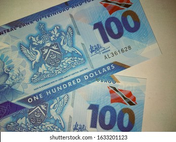 Trinidad and Tobago one hundred (100) dollar polymer bill