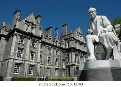 Trinity College In Dublin City, Ireland