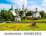 Trinity Lavra Monastery of St. Sergius in Sergiyev Posad city, Golden Ring of Russia