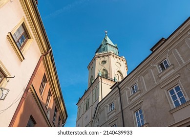 Trinity Tower Lublin In Sunny Weather