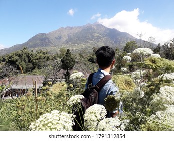 a trip to Merapi Mountain