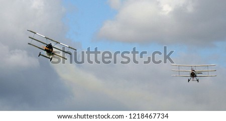 Triplane in the Sky
