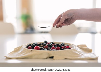 Triple Berry Tart Dessert