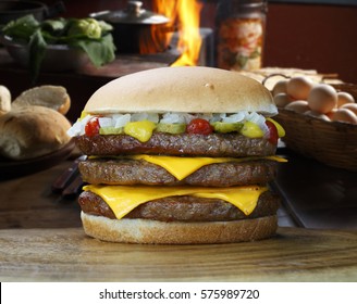 Triple Meat Burger