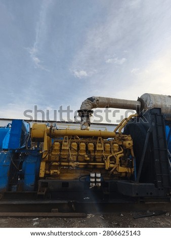 Triplex mud pump powered by a 16-cylinder engine, delivering reliable high-pressure fluid circulation for demanding oil and gas drilling operations with strength, efficiency, and consistent performance.
