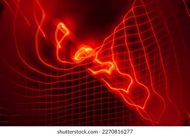 Trippy abstract lighting effects creates interesting colorful backdrops and textures