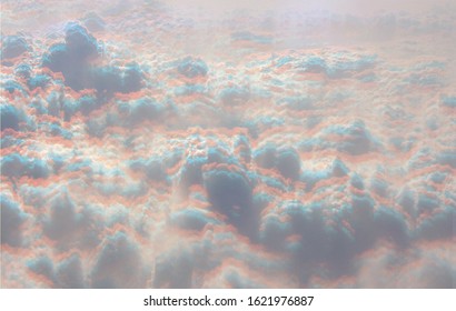 Trippy Clouds Edit - Pastel Dream