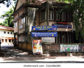 Trivandrum, Kerala, India, May 28, 2022: State Tuberculosis Cell. State TB Demonstration And Training Center.                               